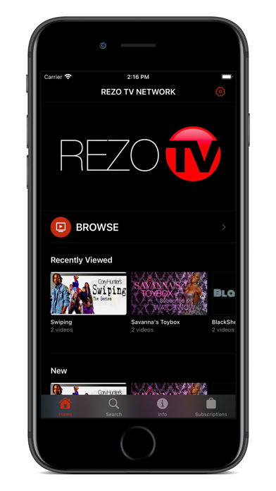 REZO TV NETWORK Screenshot