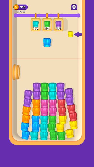 Drop Down - Matching Puzzle Screenshot