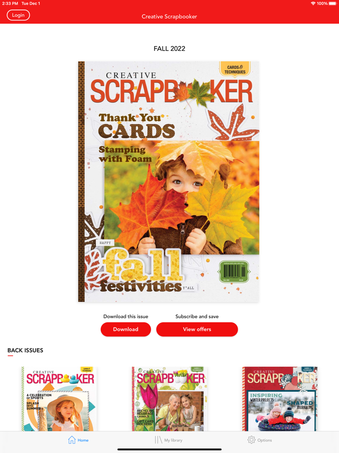 Creative Scrapbooker Magazine