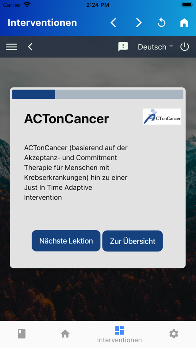 ACTonCancer Screenshot