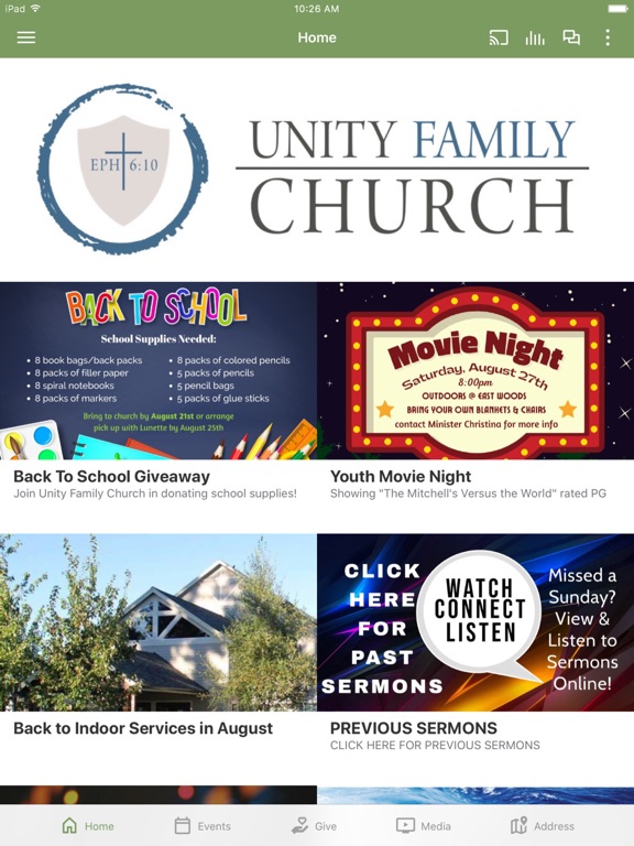 Screenshot #4 pour Unity Family Church