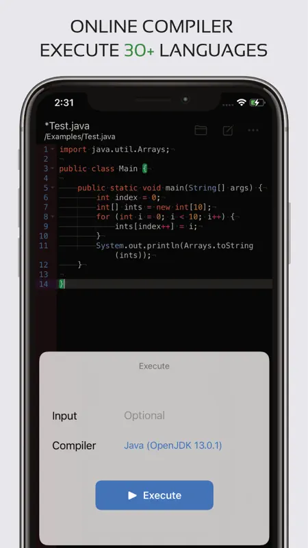 Code Editor - Compiler & IDE screenshot 9 of 9