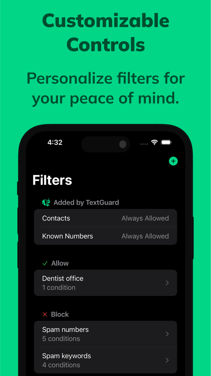 TextGuard Spam Text Blocker