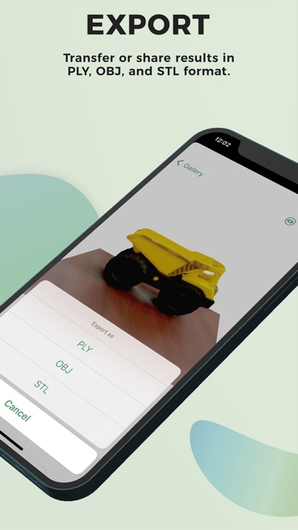 SureScan 3D Scanner, 3D App screenshot-3