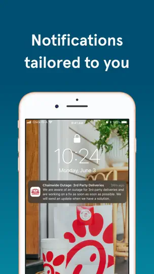 Chick-fil-A Support iPhone Screenshot 3