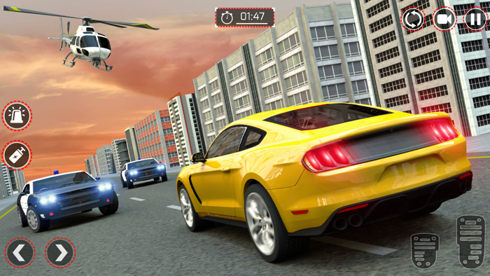 The Crime City Cop Persuit 3D