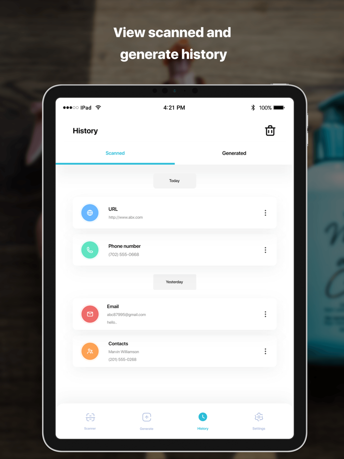 QR Code Reader and Barcode Maker