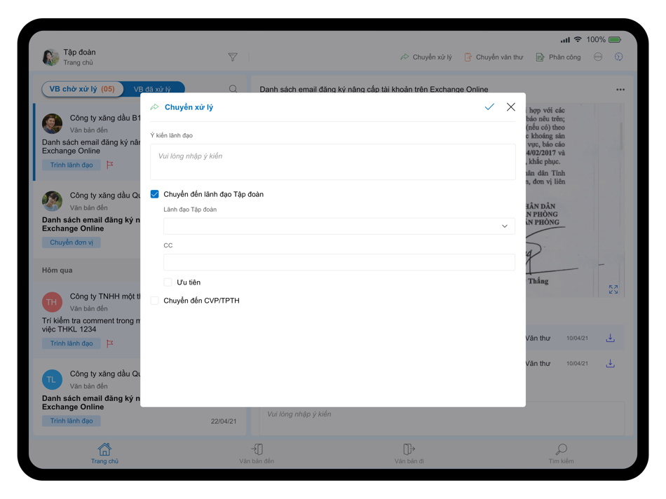 #3. Petrolimex DOffice HD (iOS) 由: Vietnam National Petroleum Group