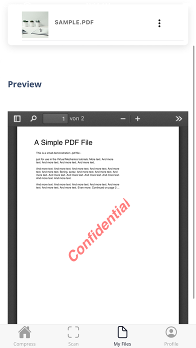 PDF Converter, Read & Scanner Screenshot