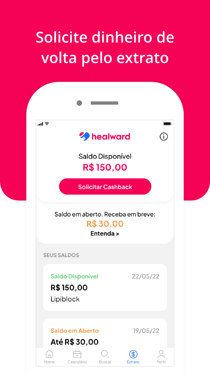 Healward - Cashback da Saúde