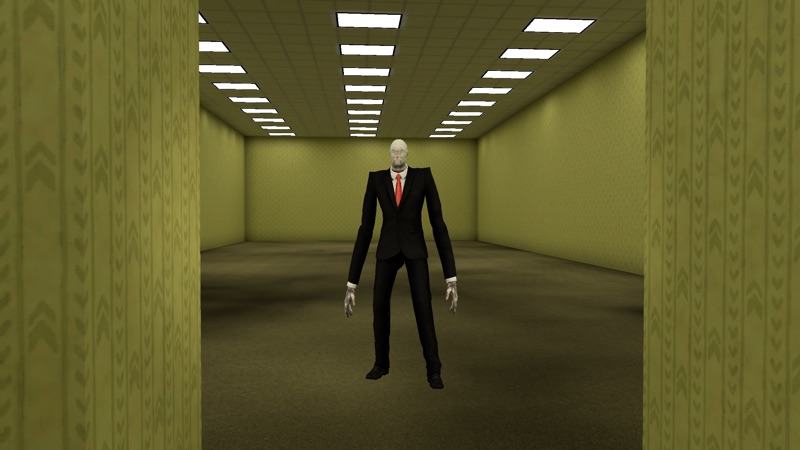 Slenderman in Backrooms Scary screenshot 2