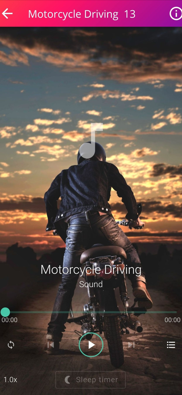 Motorcycle Driving Sounds