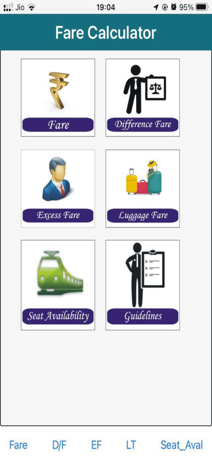 Train Fare Calculator