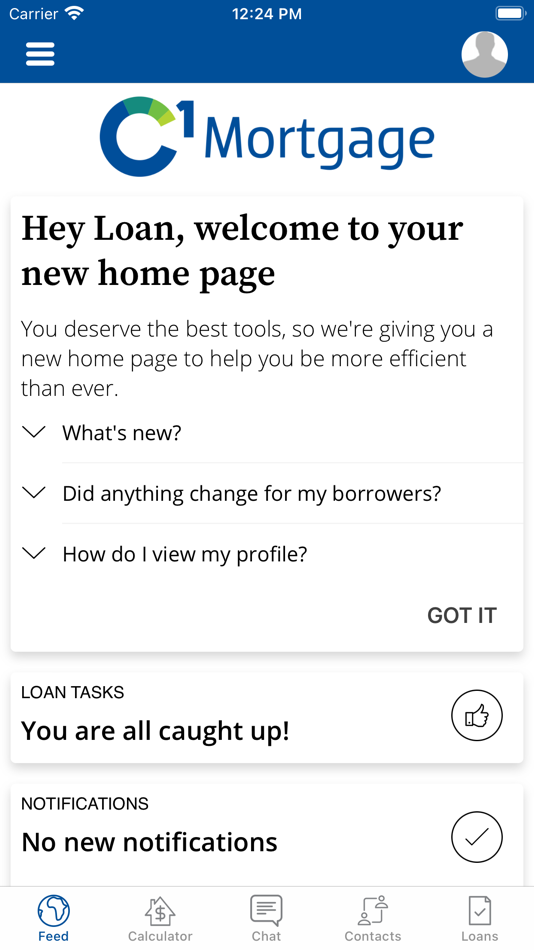 #1. C1st Mortgage - Mobile (iOS) By: Community 1st Credit Union (IA)
