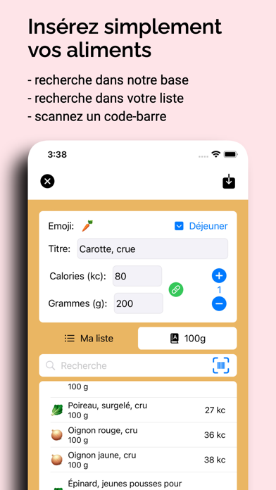 100 grammes Screenshot