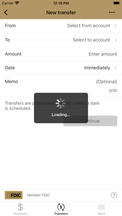 Bedford Federal Mobile Screenshot