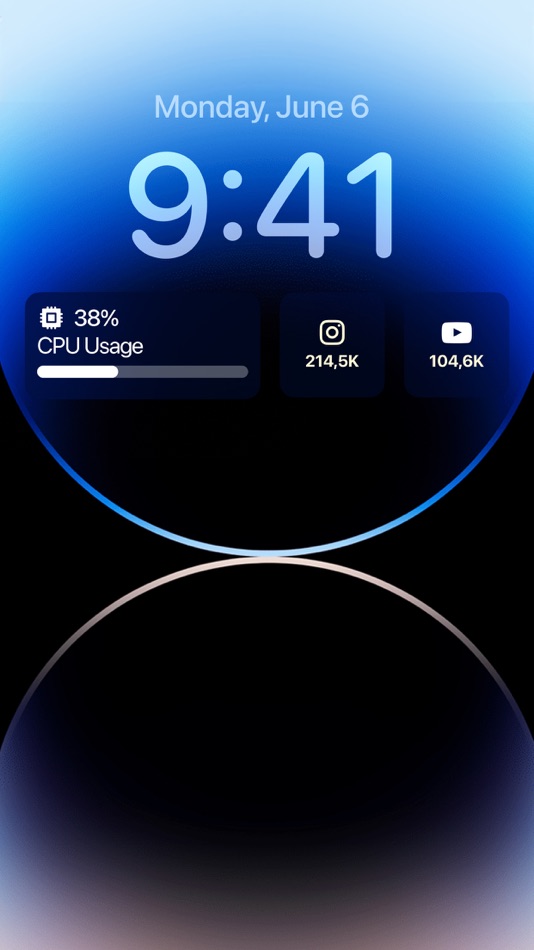 #4. Lock Screen 17 Widget (iOS) 由: Alexandr Zelensky
