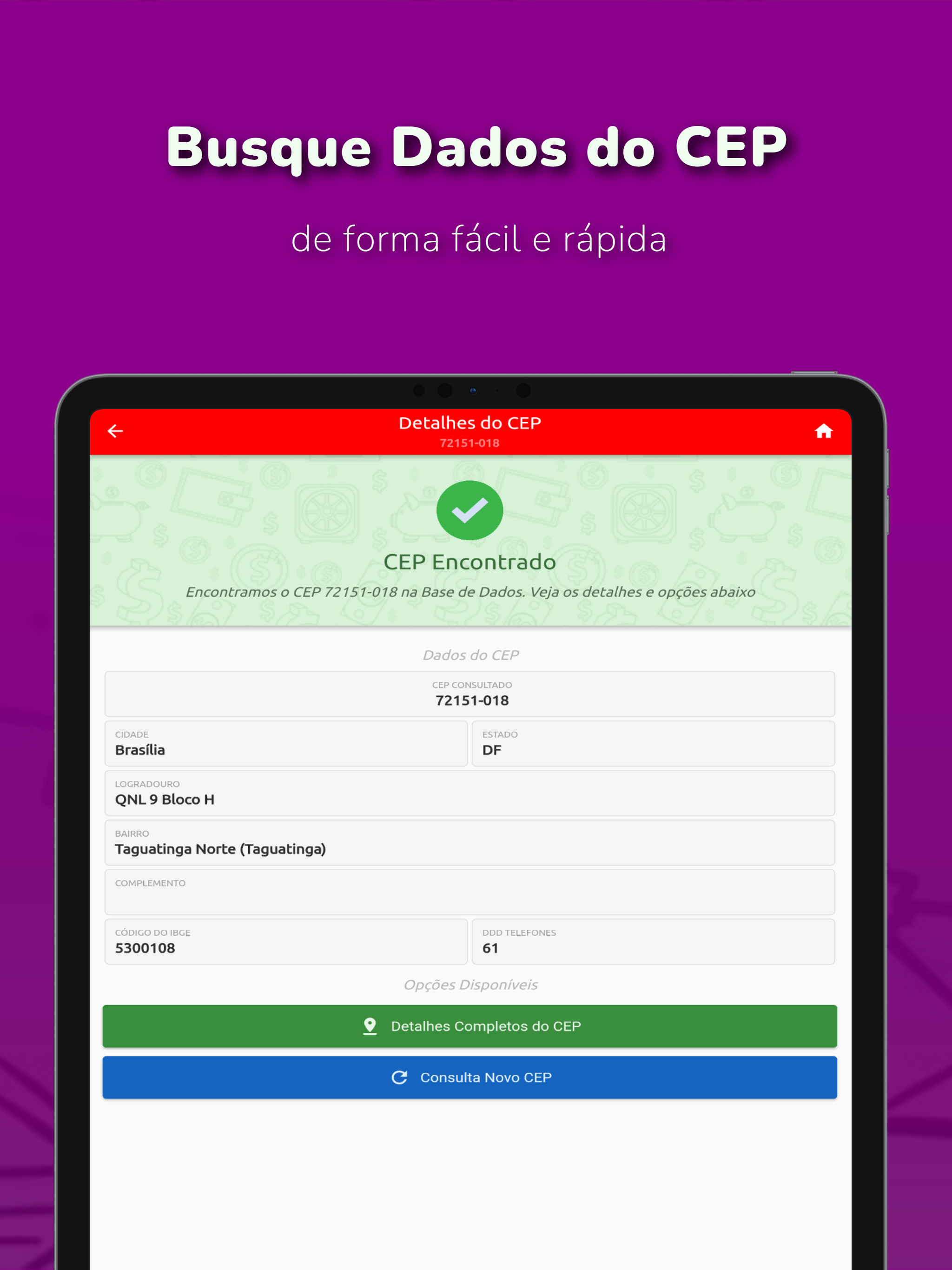Busca CEP - Consulta Correios