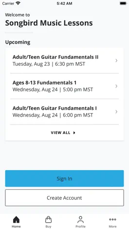 Game screenshot Songbird Music Lessons apk