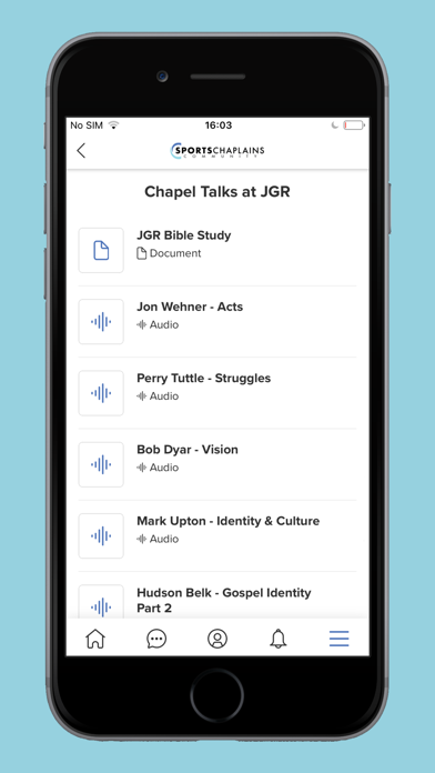 Sports Chaplains Community Screenshot
