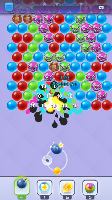 Bubble Shooter Original Game Screenshot