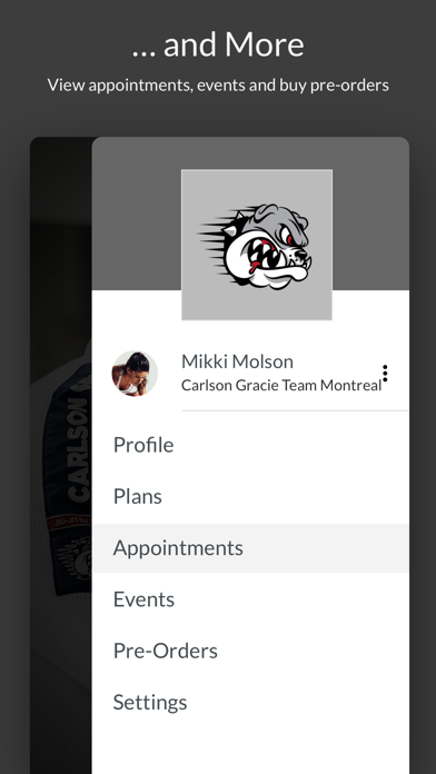 Carlson Gracie Team Montreal Screenshot