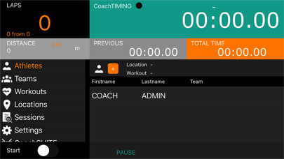 CoachWATCH+ Screenshot