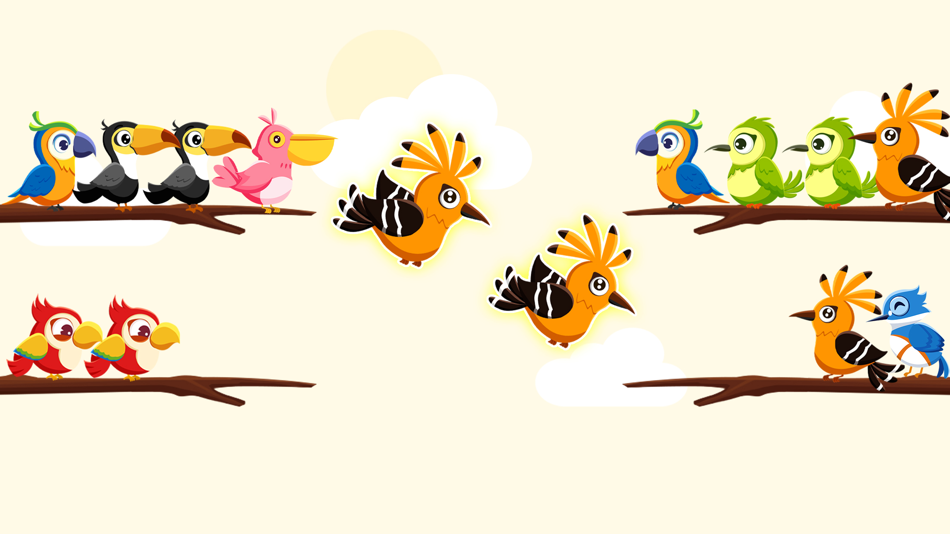 #6. Color Bird Game: Sort It Now (iOS) By: Luong Vuong