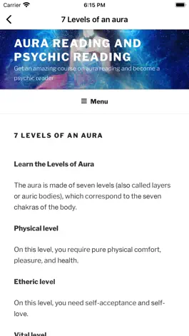 Game screenshot Aura Reading Psychic Course hack