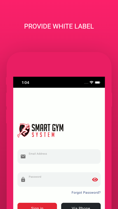 Smart Gym System Screenshot