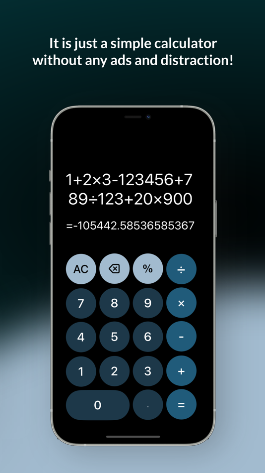 #4. Calculator - Unlimited (iOS) 由: Osman Ertem UNAT