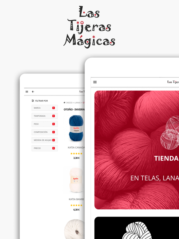 Las Tijeras Mágicas iPad screenshot 1 - Shopping app
