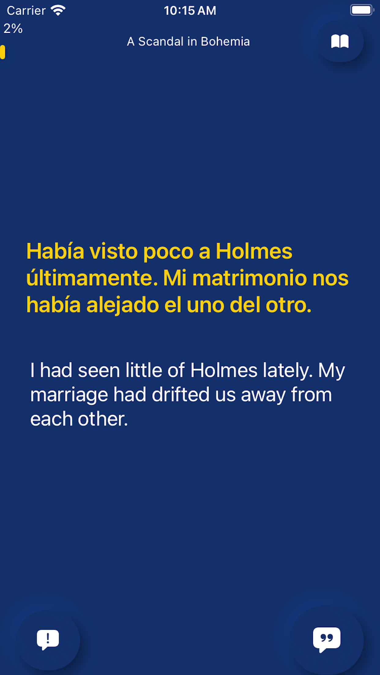 Using Spanish