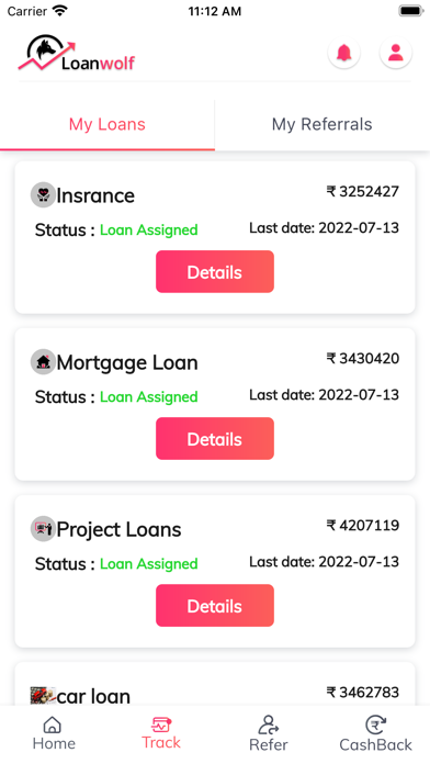 Loanwolf Screenshot