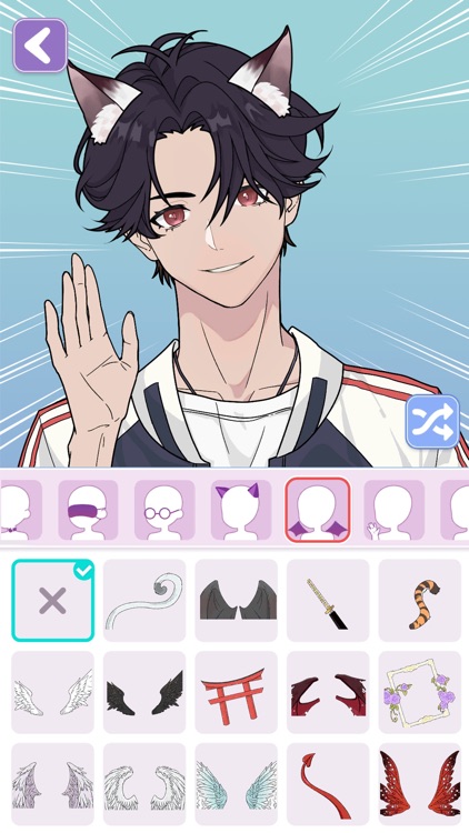Vlinder avatar maker: Anime screenshot-3