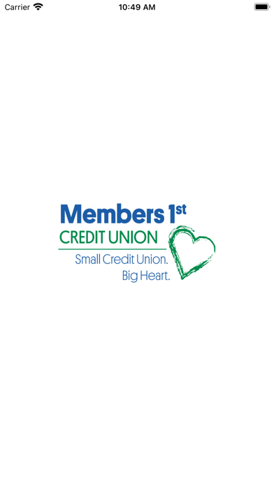Members1CU Mobile Banking Screenshot