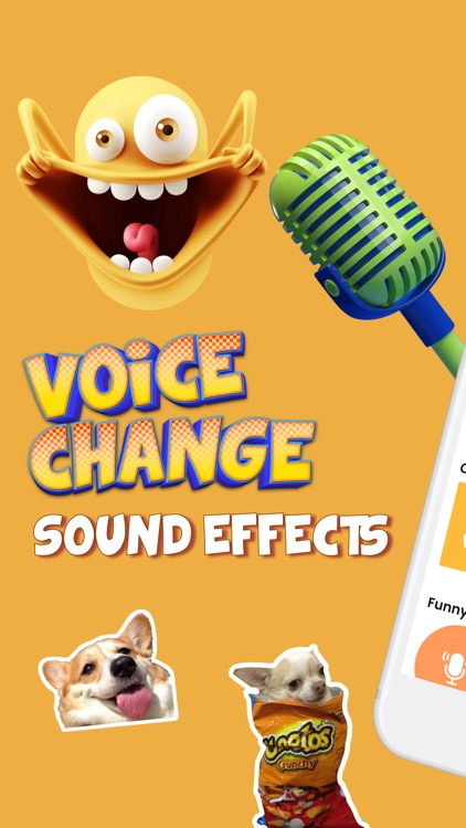 Change voice by sound effects