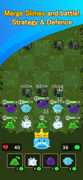 Game screenshot Slime Kingdom - Merge Strategy mod apk