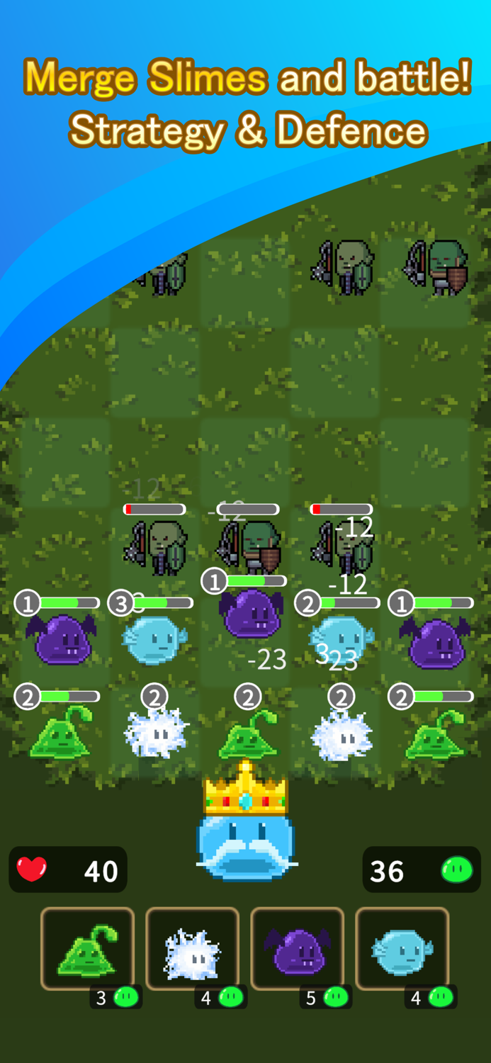 Slime Kingdom - Merge Strategy