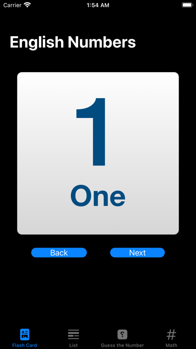 Numbers For Smart Kids Screenshot
