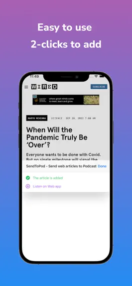 Game screenshot SendToPod mod apk