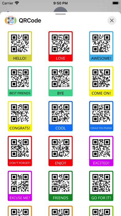 Screenshot #3 pour QR Code Stickers Pack