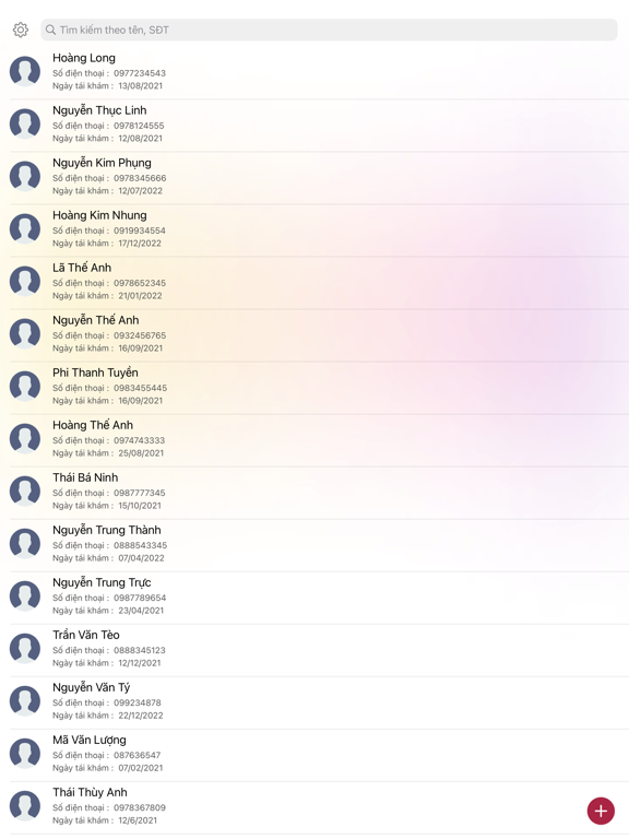 Screenshot #4 pour QLBN - Quản lý bệnh nhân