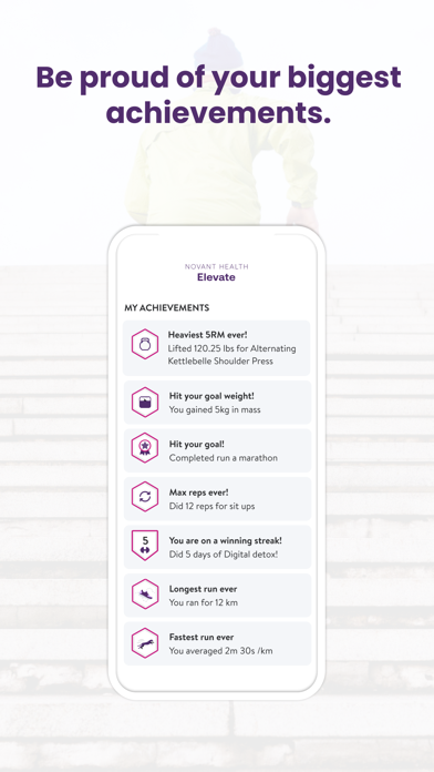 Screenshot #2 pour Novant Health Elevate App