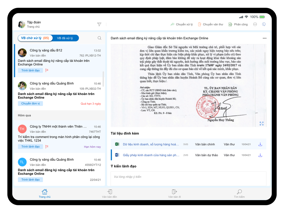 #2. Petrolimex DOffice HD (iOS) 由: Vietnam National Petroleum Group
