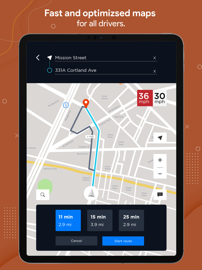 GPS Navigation and Live Traffic
