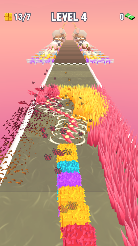#5. Lawn! Mower (iOS) 由: Melih Kavla