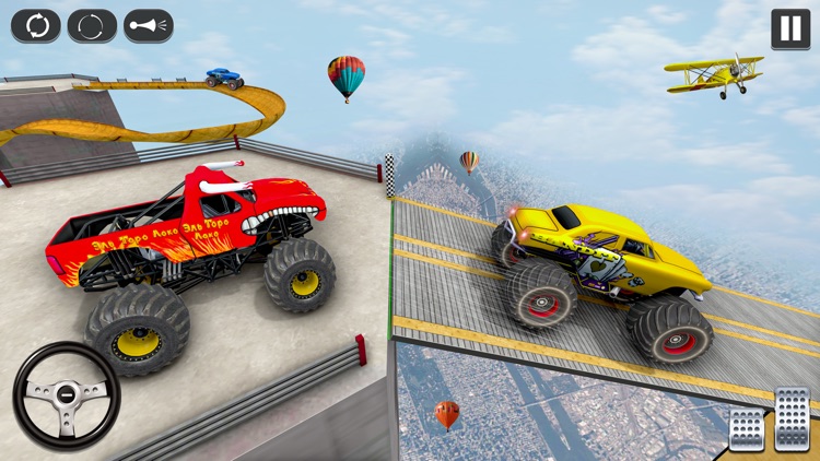 Monster Truck Stunt Race 3D