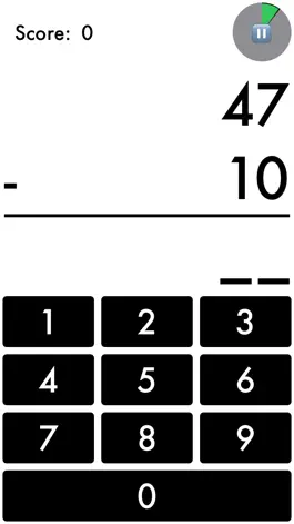 Game screenshot Flash Subtraction Game mod apk