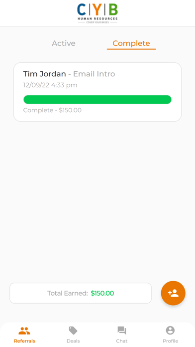 CYB HR Partner Screenshot